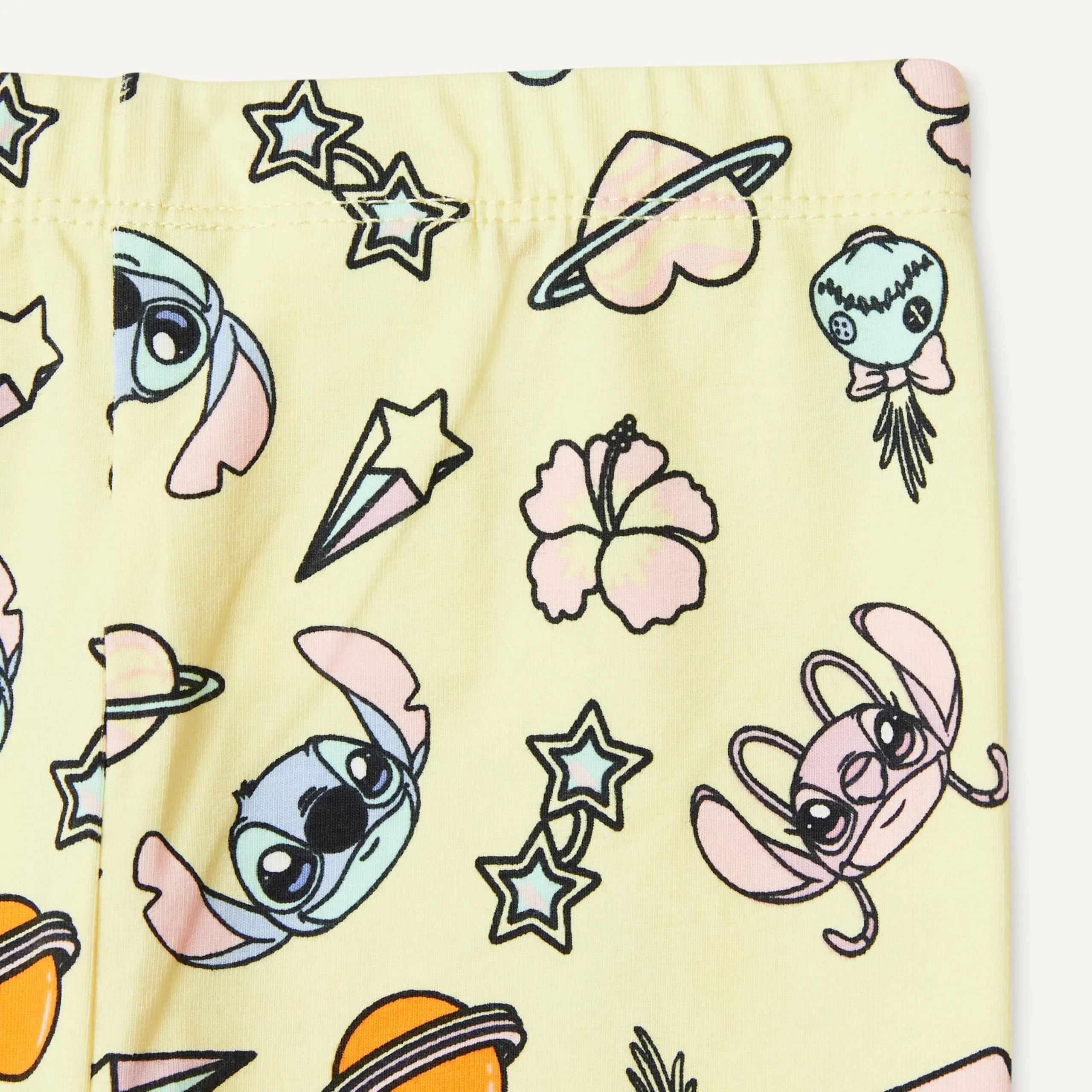 Amazon Essentials Disney Leggings da Bambina, Motivo Stitch and Angel, Confezione da 3, 7-8 anni - immagine 5