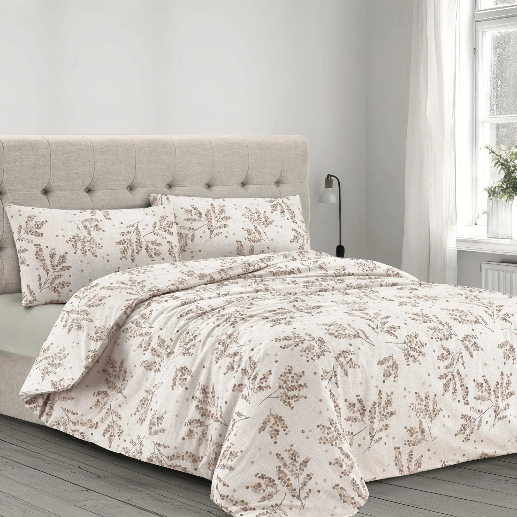Dorian Home Copripiumino Una Piazza e Mezza in Cotone 200x210 con Federa - immagine 1