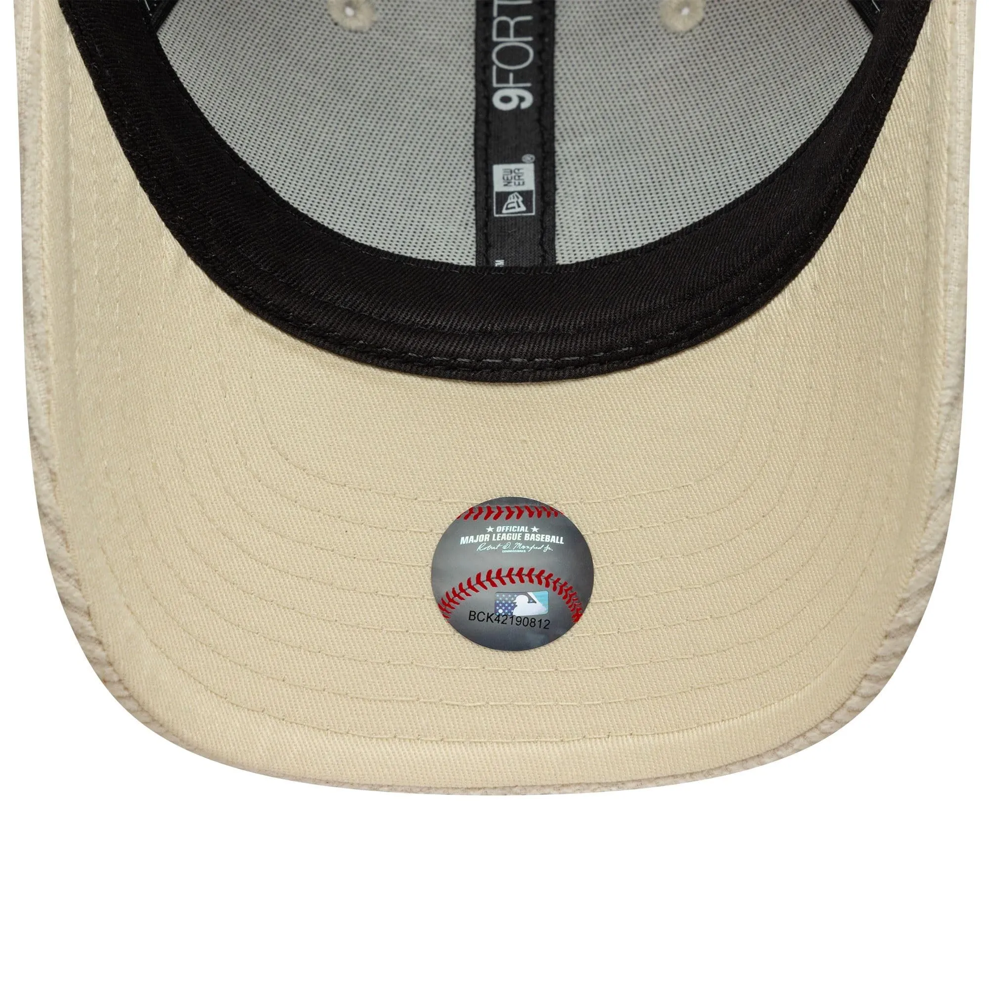 New Era Los Angeles Dodgers Women's MLB Pastel Cord 9Forty M-Crown Cap - Beige - immagine 5