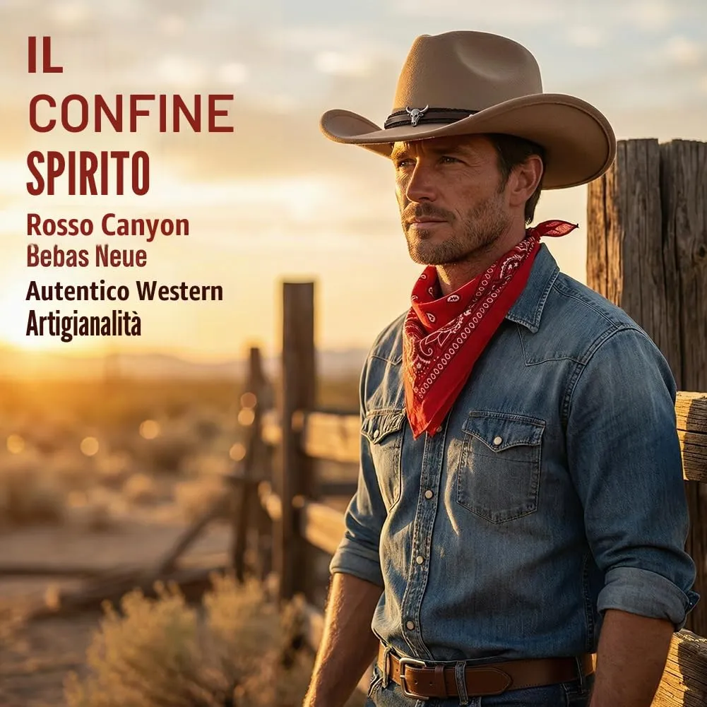 WFKKMEQ Set Accessori Costume da Cowboy 7 Pezzi con Cappello, Bandana, Cintura, Fondina, Collana e Distintivo (Marrone) - immagine 3