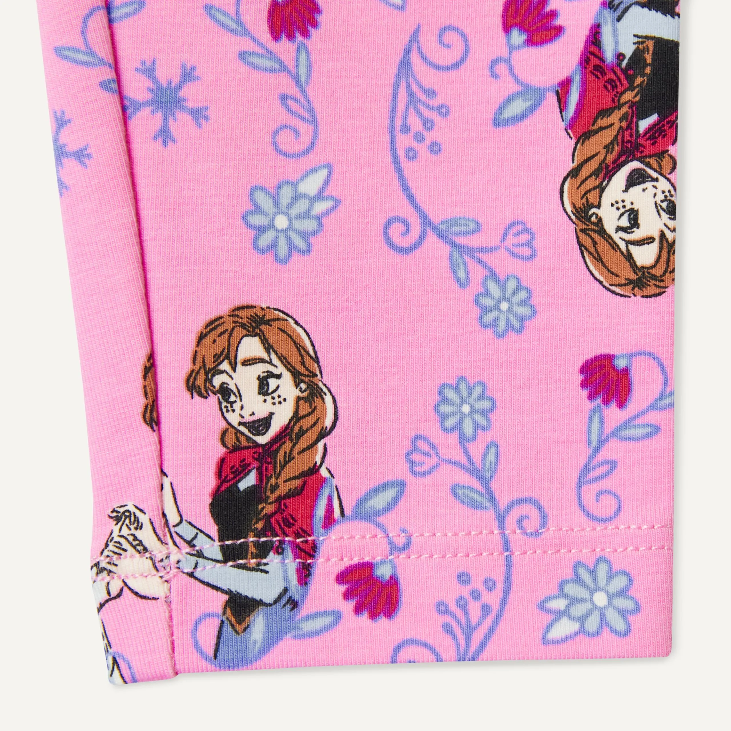 Amazon Essentials Disney Leggings da Bambina, Motivo Frozen Friends, Confezione da 3, 11-12 anni - immagine 4