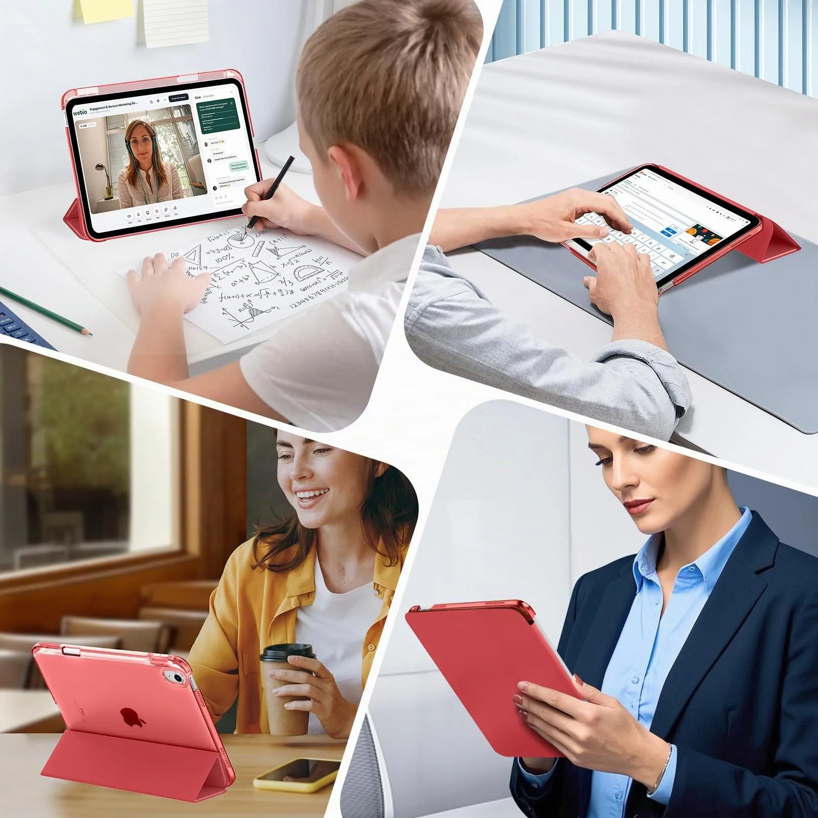 MoKo Cover per iPad Air 11 Pollici (M4/M3/M2) con Portapenna - immagine 9