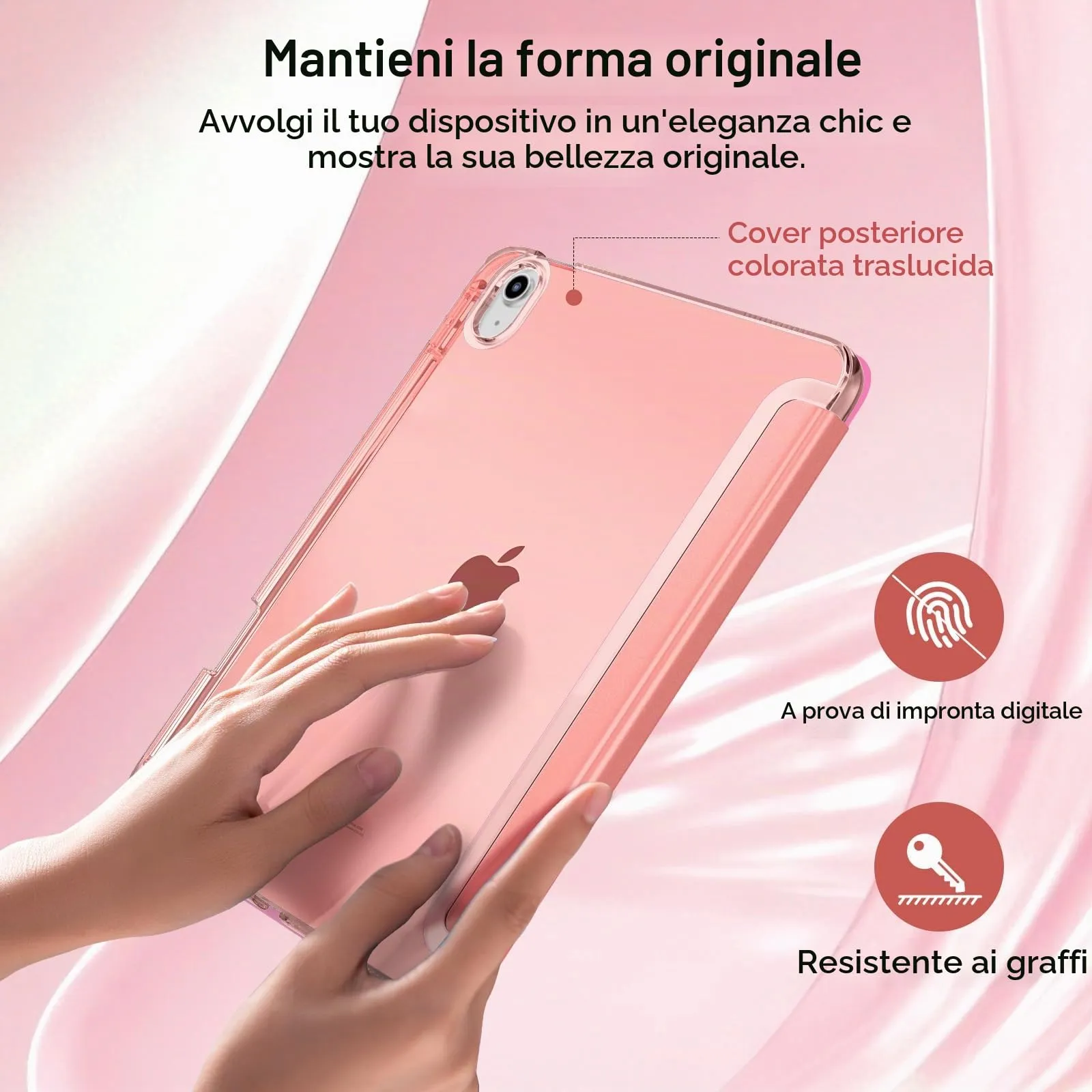 MoKo Cover per iPad Air 11 Pollici (M4/M3/M2) 2024/2025/2026 con Portapenna - immagine 7
