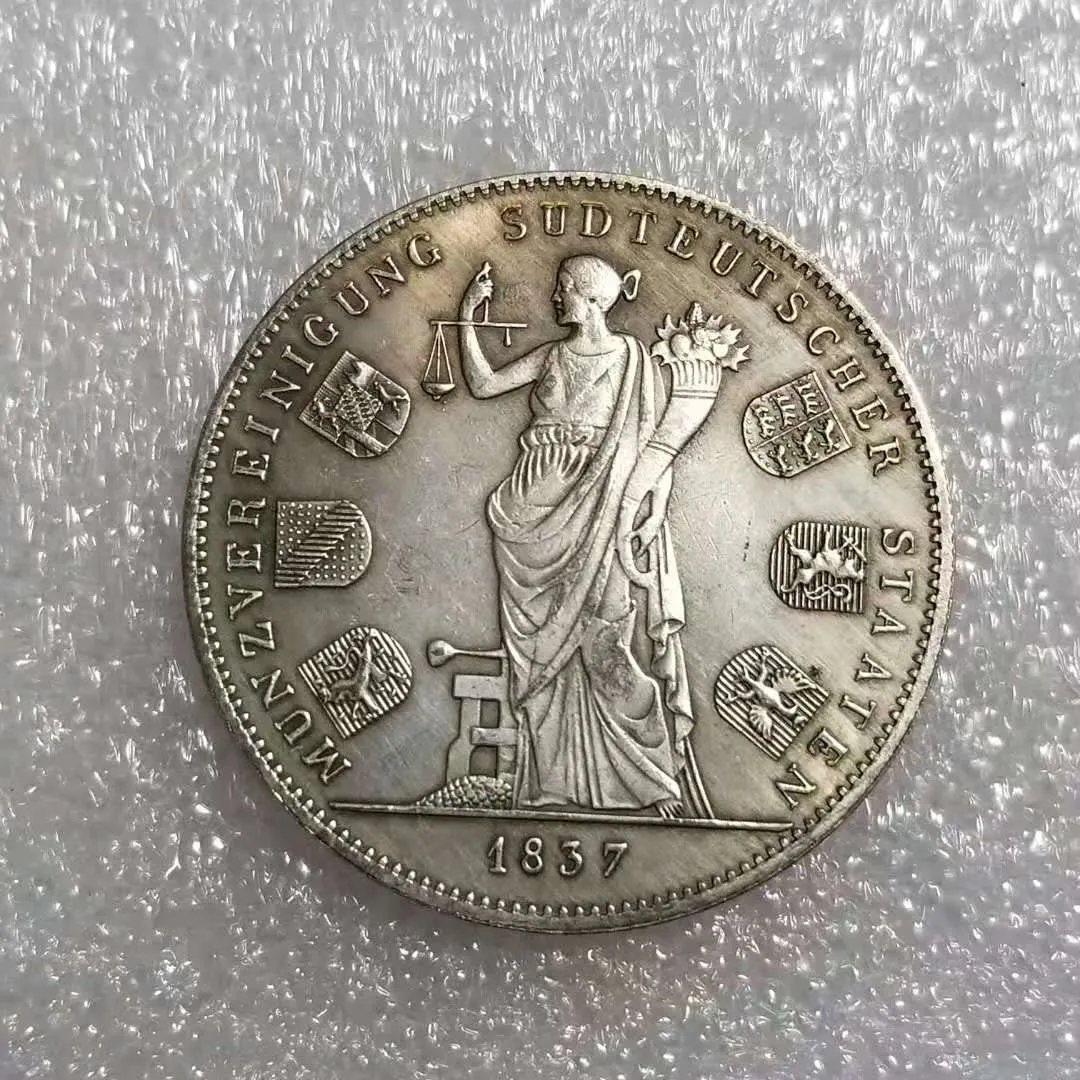 Riproduzioni di Monete Antiche Tedesche e Europee, Collezione in Argento (German-1837) - immagine 2