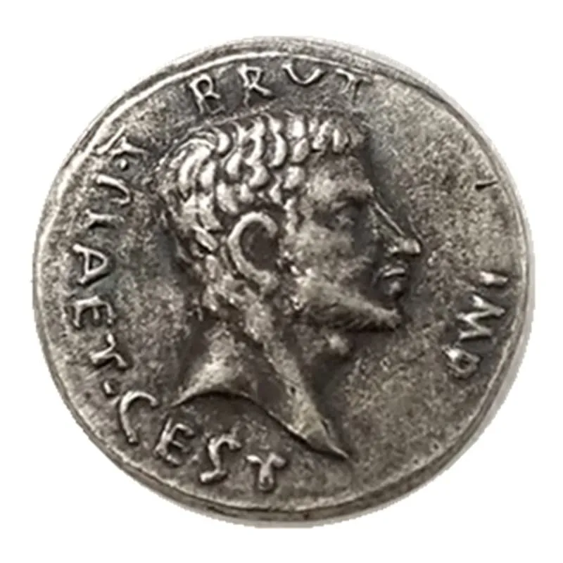 Riproduzione Moneta Antica Roma Brutus Eid Mar - immagine 1