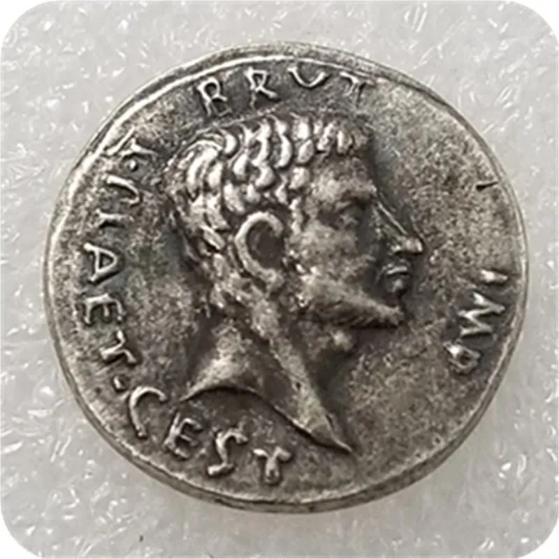 Riproduzione Moneta Antica Roma Brutus Eid Mar - immagine 2