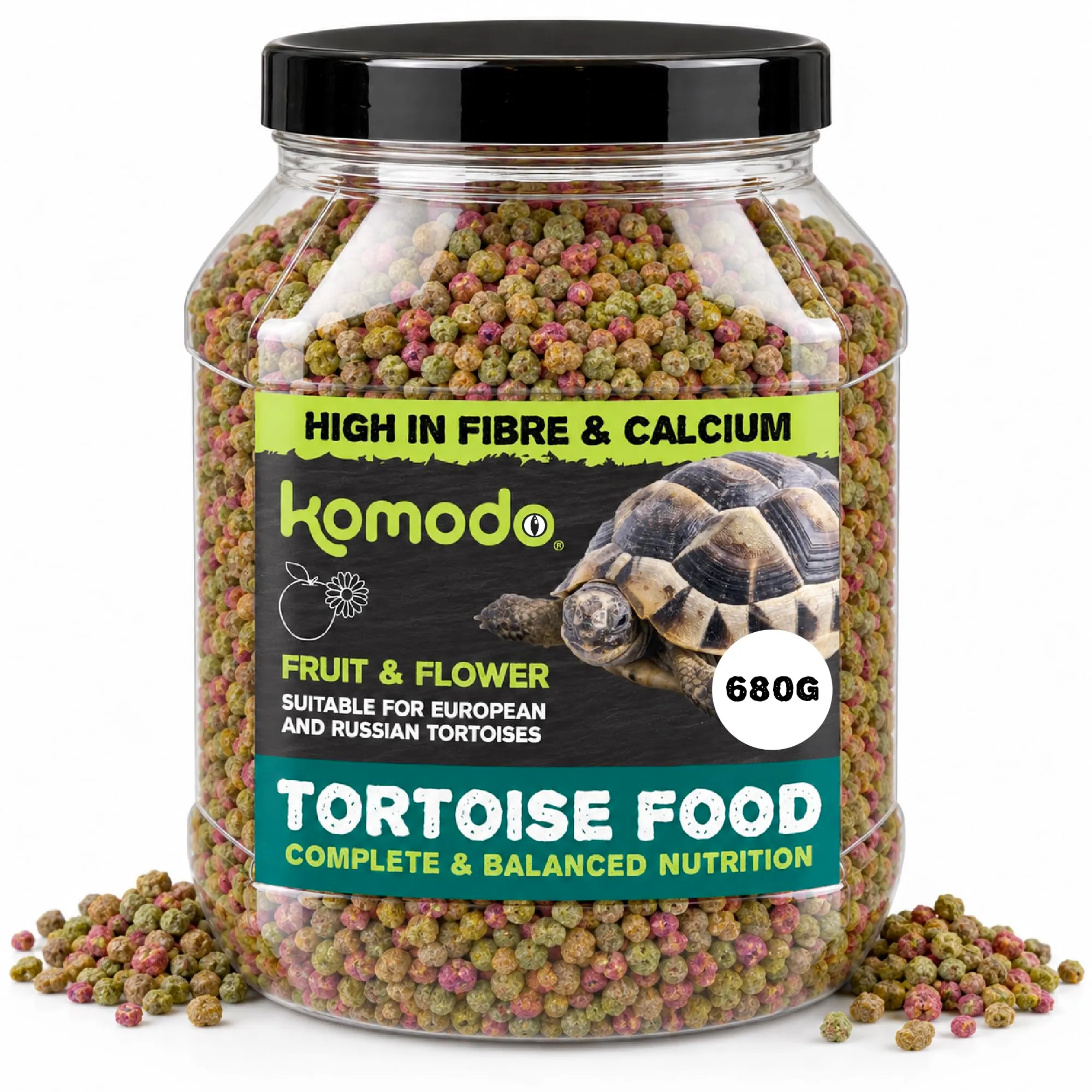 Komodo Completo Holistic Tartaruga Dieta Frutta e Fiore - 680 g - immagine 1