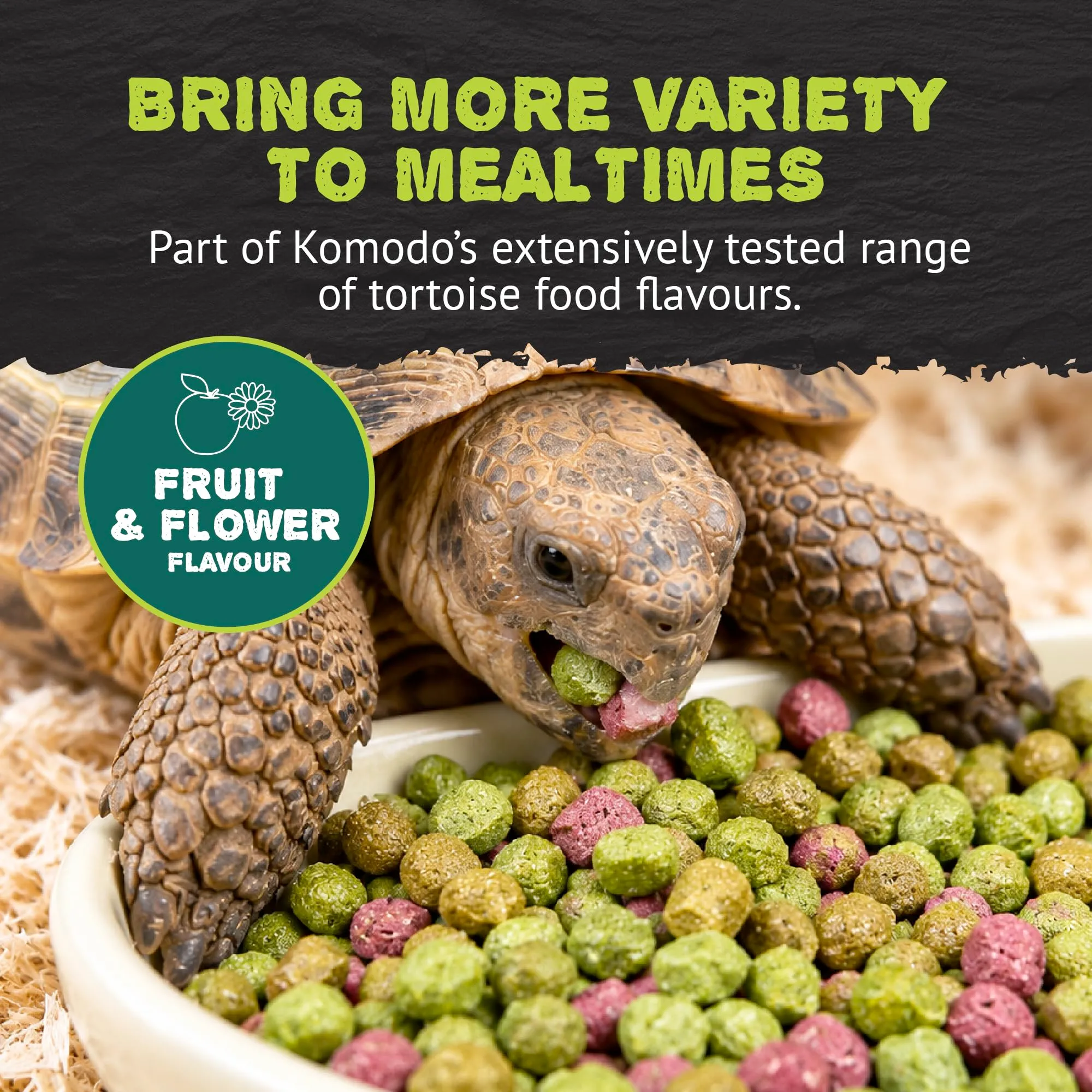 Komodo Completo Holistic Tartaruga Dieta Frutta e Fiore - 680 g - immagine 3