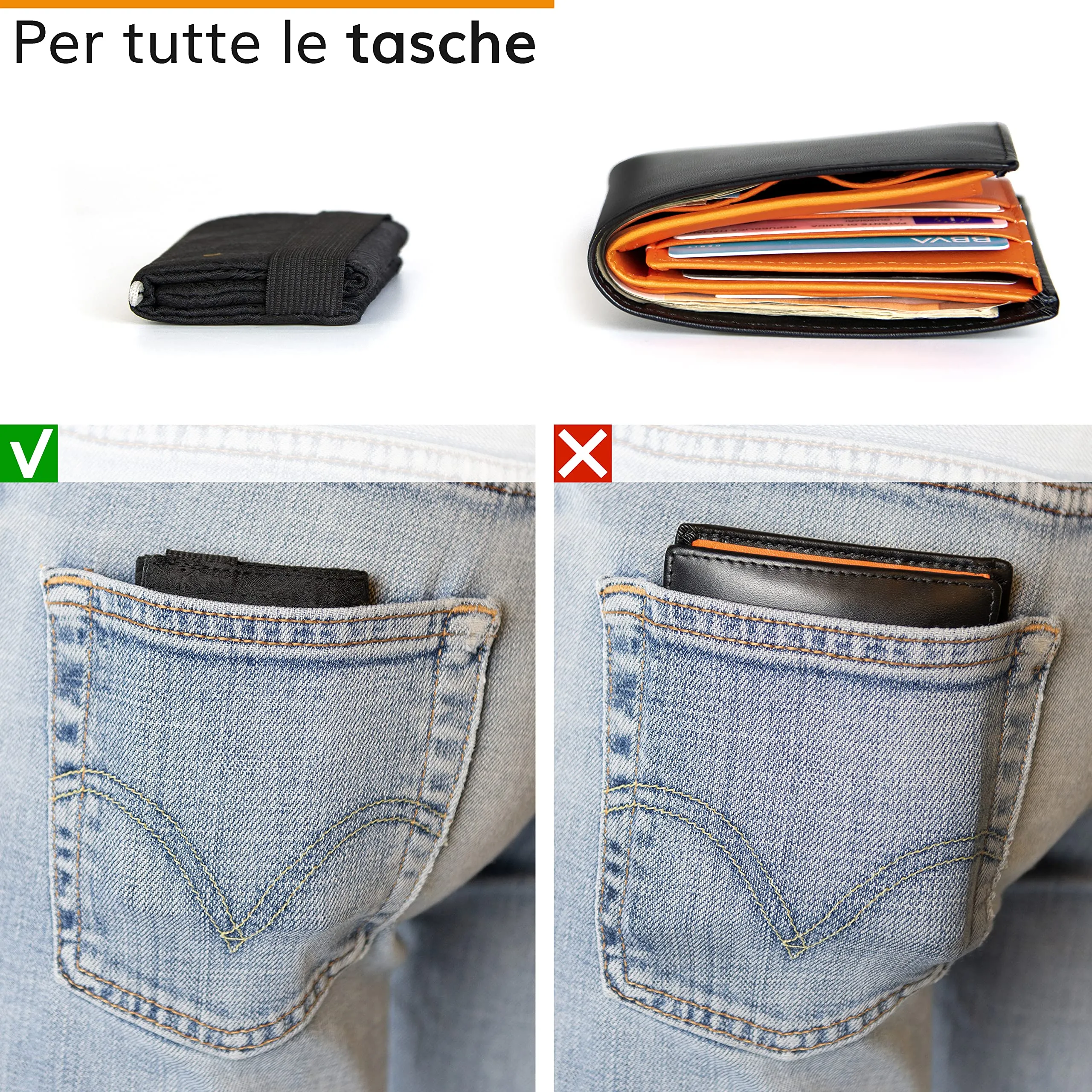Guggiari Portafoglio Uomo Slim con Protezione RFID - Dragon - immagine 6