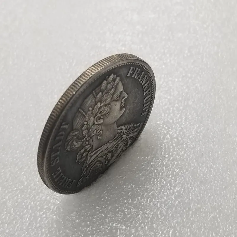 Riproduzioni di Monete Antiche Tedesche e Europee in Argento (German-1866) - immagine 6