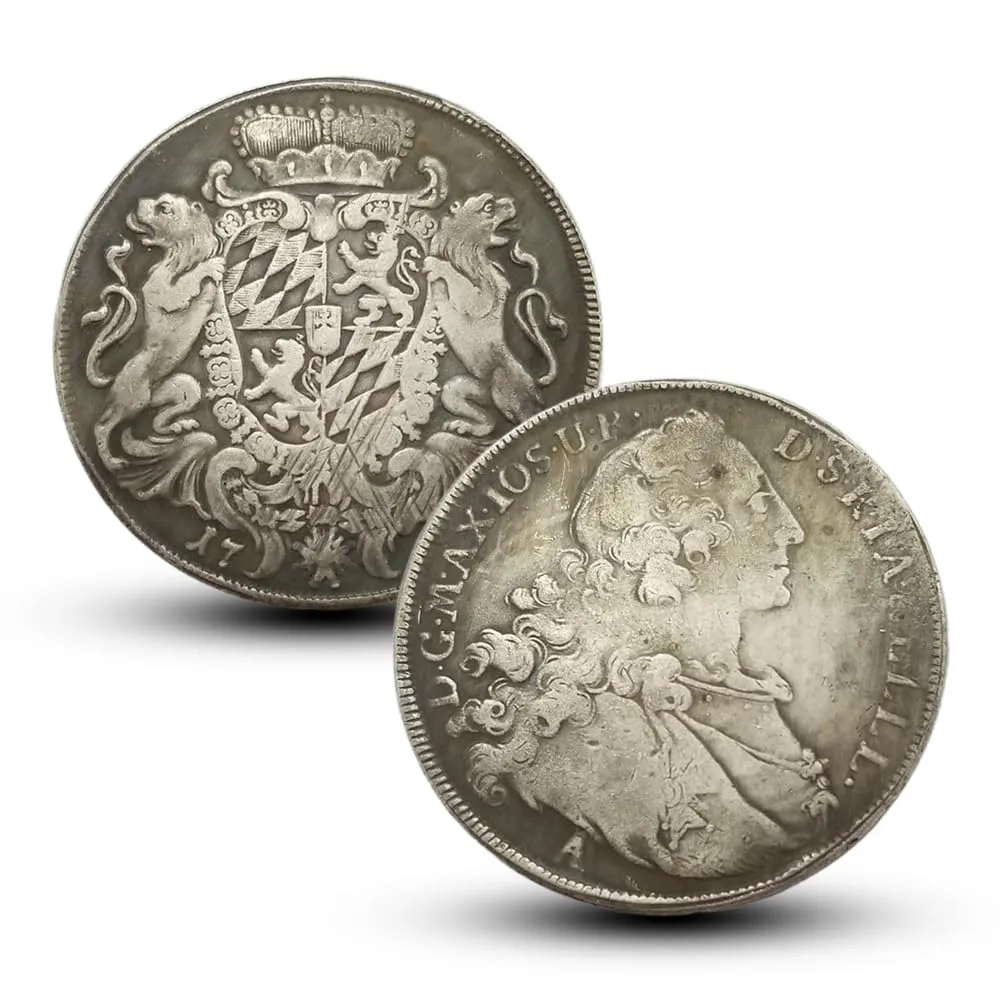 Riproduzioni di Monete Antiche Europee in Argento (German-1763) - immagine 1