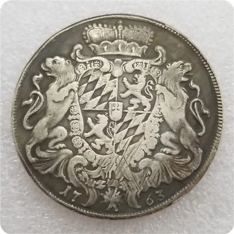 Riproduzioni di Monete Antiche Europee in Argento (German-1763) - immagine 3