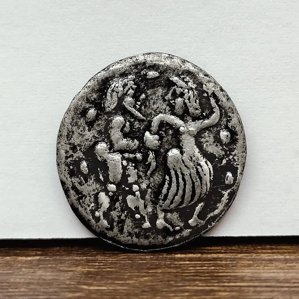 Riproduzioni di Monete Greche Antiche in Argento (Ancient Greek-Homer's Epic Story) - immagine 3
