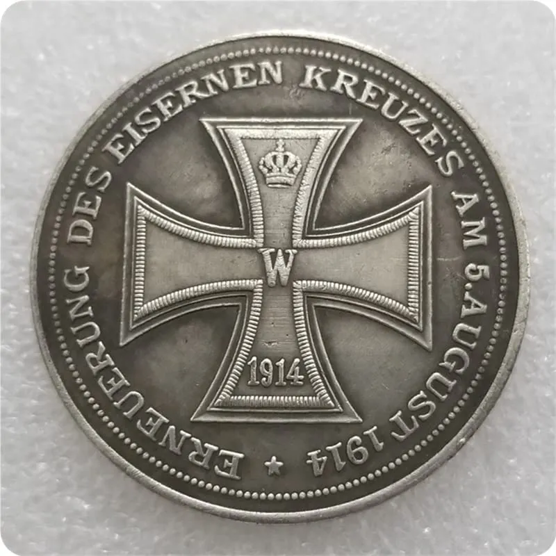 Riproduzione Monete Antiche Germania Seconda Guerra Mondiale (German-1914-A) - immagine 3