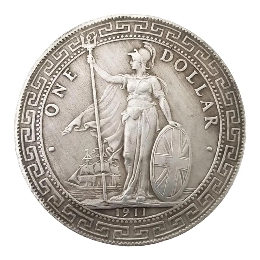 Riproduzione Moneta Argento Vittoriana Britannica (British-1911) - immagine 1