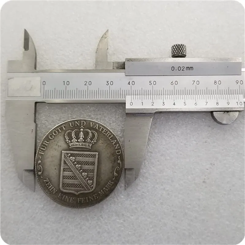Riproduzioni di monete antiche europee in argento, collezione storica (German-1817) - immagine 4