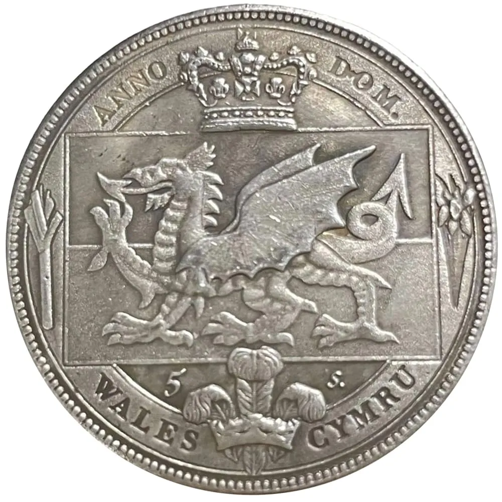 Riproduzione Monete Antiche Britanniche Vittoriane in Argento (British-Victoria) - immagine 3