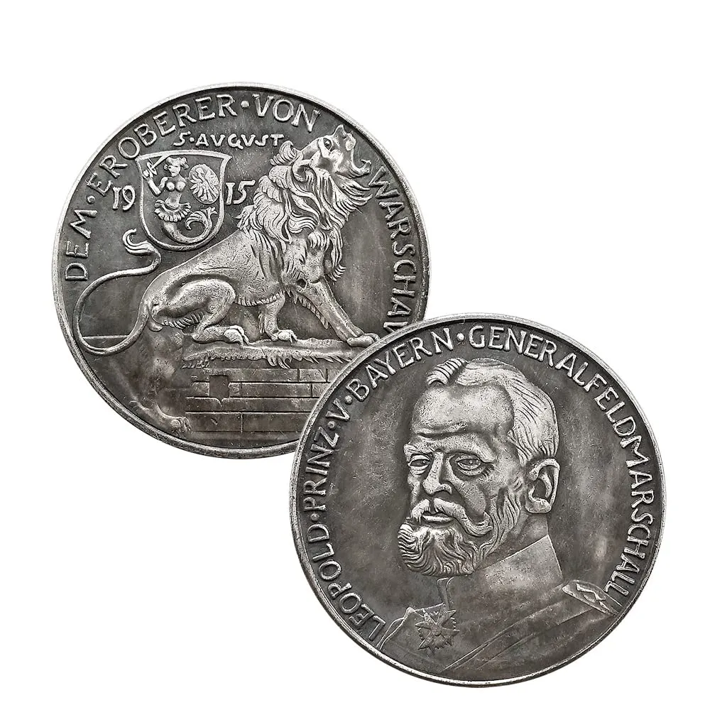 Collezione Riproduzioni Monete Antiche Europee in Argento (German-Leopold) - immagine 1