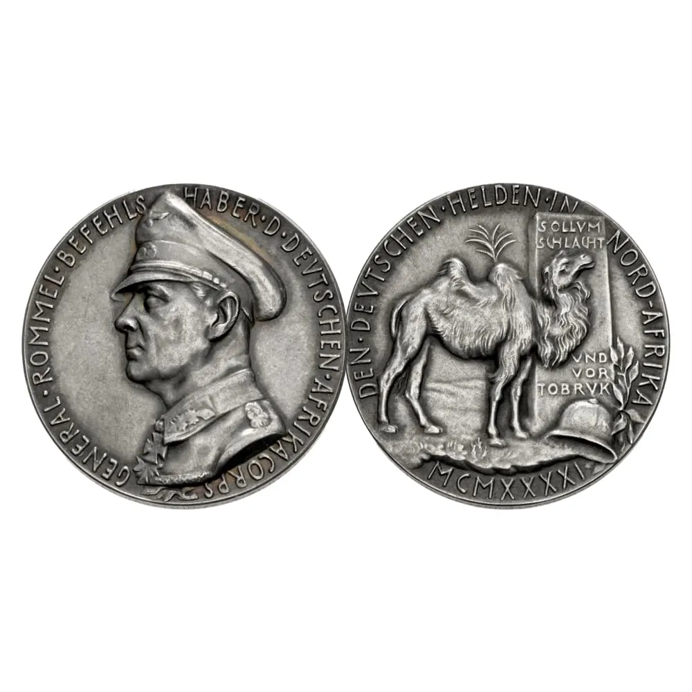 Riproduzioni di Monete Antiche Europee in Argento, Collezione Storica German-Afrikakorps - immagine 4