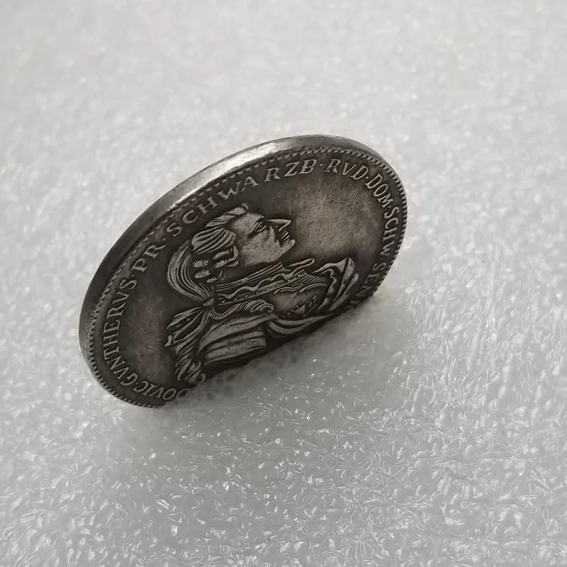 Riproduzioni di monete antiche europee in argento, collezione storica (German-1786) - immagine 6