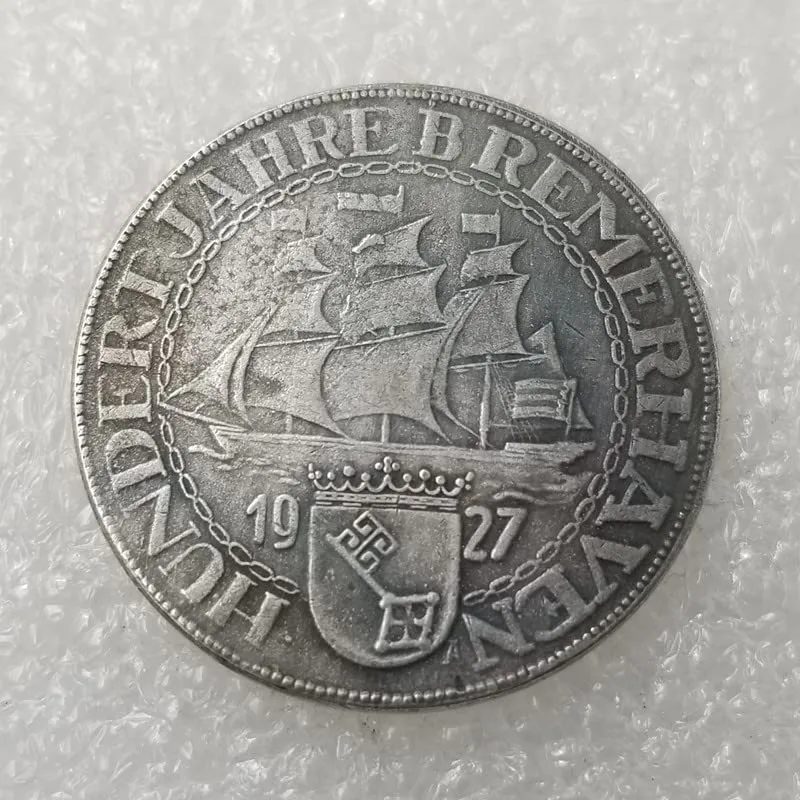 Riproduzione Moneta Antica Germania 1927-A - immagine 2