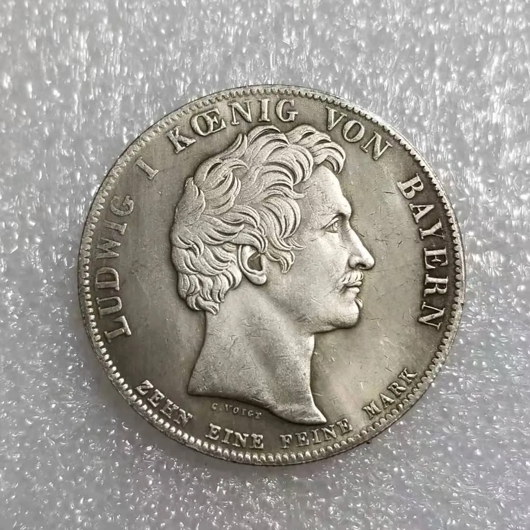 Riproduzioni di Monete Antiche Tedesche e Europee in Argento (German-1834) - immagine 3
