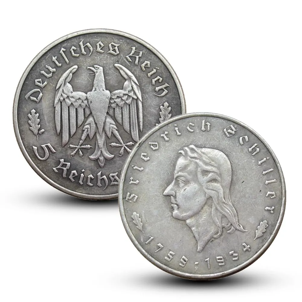 Riproduzione Monete Antiche Germania 1934 Collezione Europea per Collezionisti - immagine 1