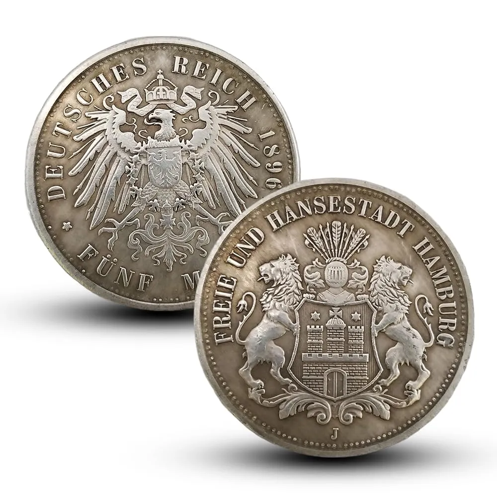 Riproduzione Monete Antiche Germania 1896 - immagine 1