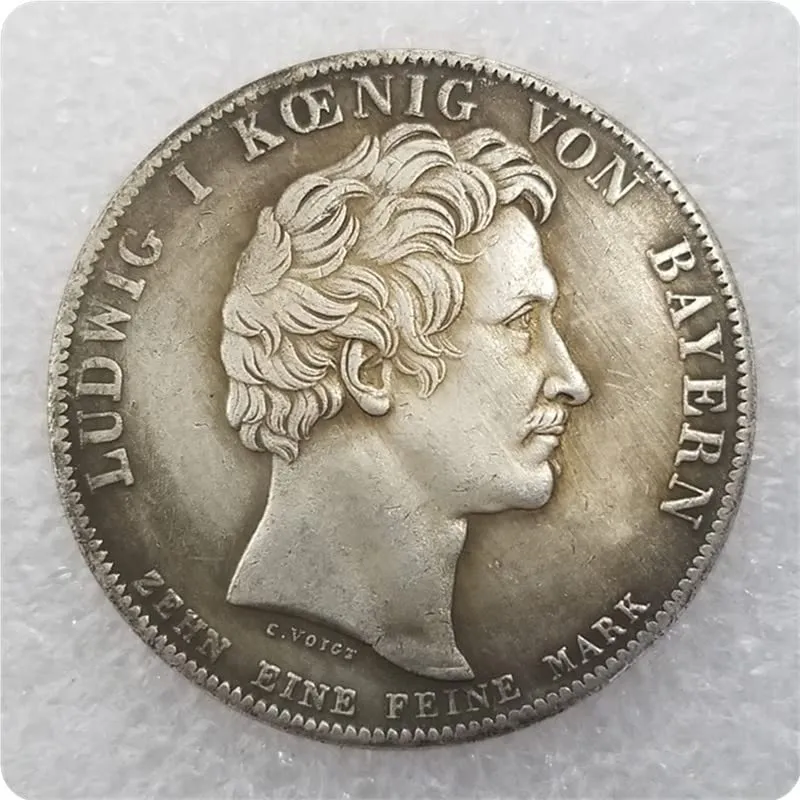 Riproduzioni di Monete Antiche Europee in Argento (German-1828) - immagine 3