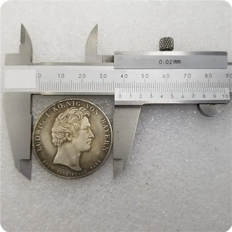 Riproduzioni di Monete Antiche Europee in Argento (German-1828) - immagine 5