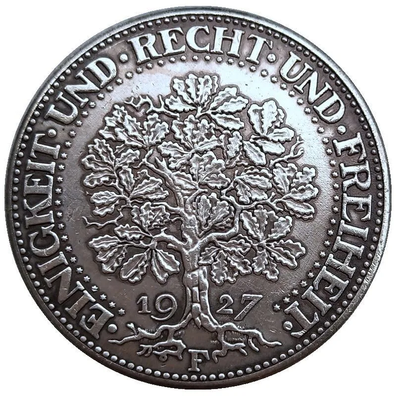Riproduzione Moneta Antica Germania 1927-B - immagine 2