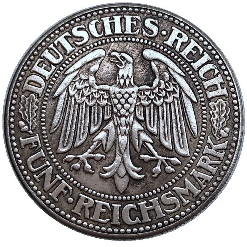 Riproduzione Moneta Antica Germania 1927-B - immagine 3