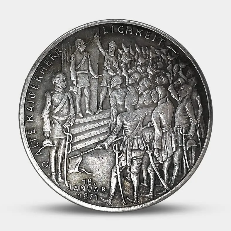 Riproduzione Moneta Argento Francia Palace of Versailles - immagine 3