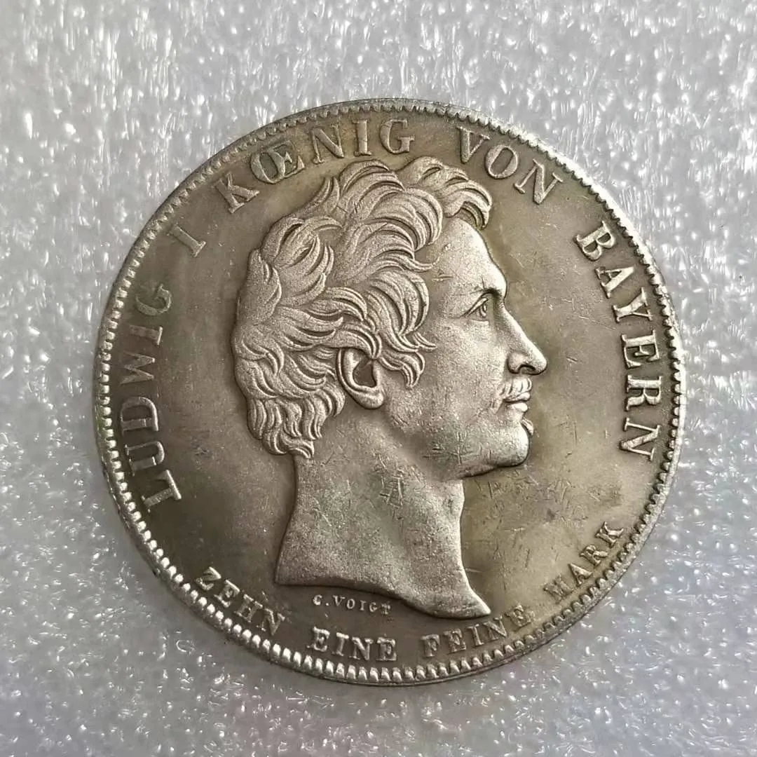 Riproduzioni di monete antiche europee in argento (German-1835-A) - immagine 3