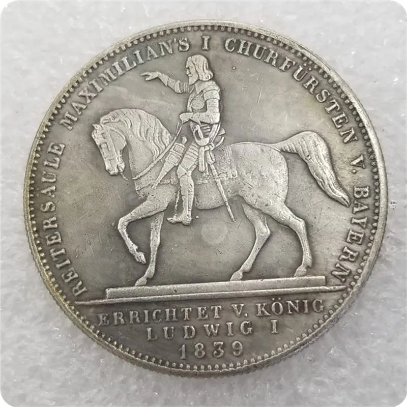 Riproduzioni di Monete Antiche Europee in Argento (German-1839) - immagine 2