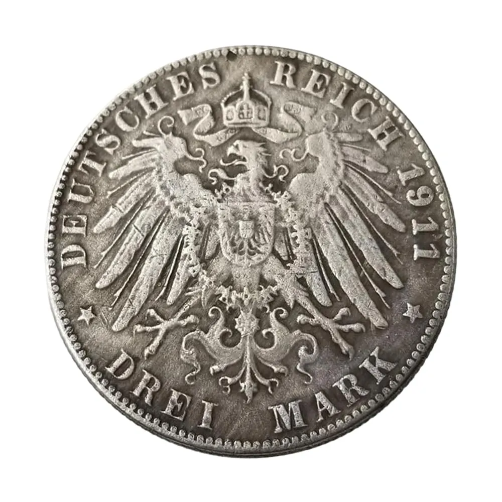 Riproduzione Moneta Antica Germania 1911 German-Reichsadler - immagine 1