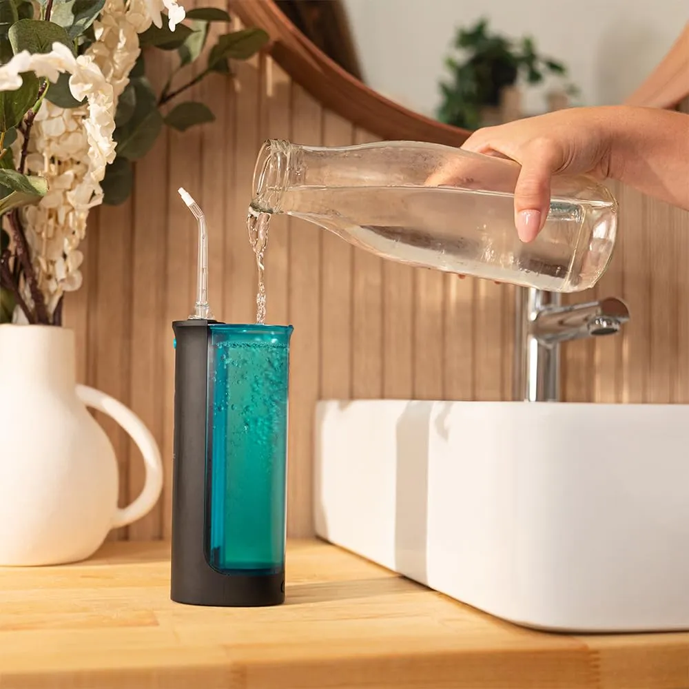 Cecotec ToothCare Jet Fresh Irrigatore Orale Professionale, 3 Ugelli, 1200rpm, Serbatoio 180ml, IPX7, 3 Modalità - immagine 4