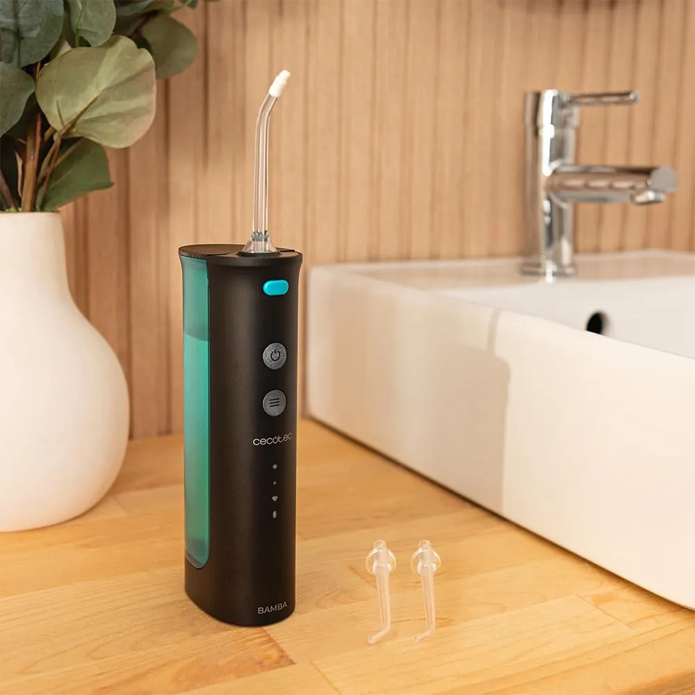 Cecotec ToothCare Jet Fresh Irrigatore Orale Professionale, 3 Ugelli, 1200rpm, Serbatoio 180ml, IPX7, 3 Modalità - immagine 6