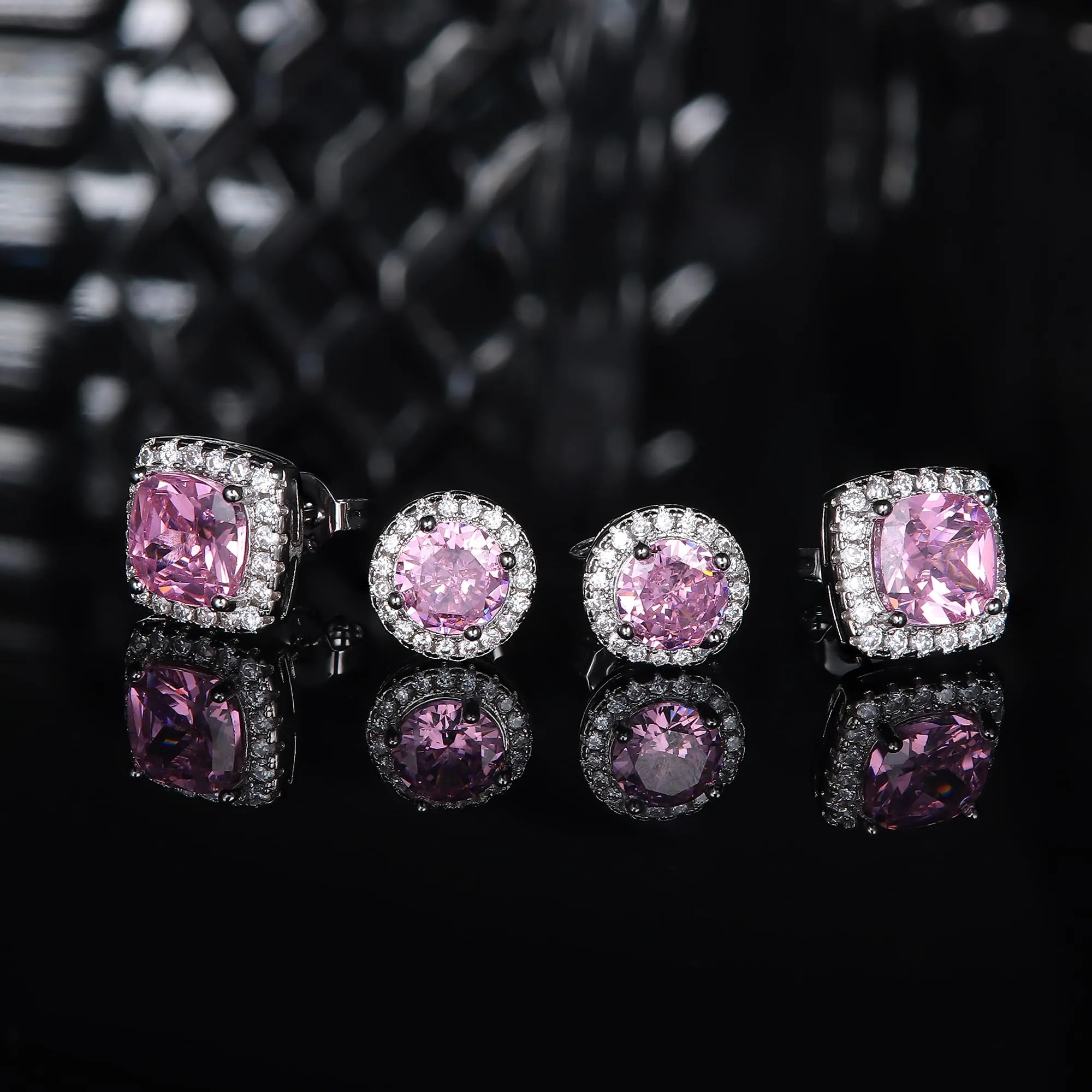 Dochais Orecchini Argento Sterling 925 con Zirconi Cubici per Uomo e Donna - immagine 5