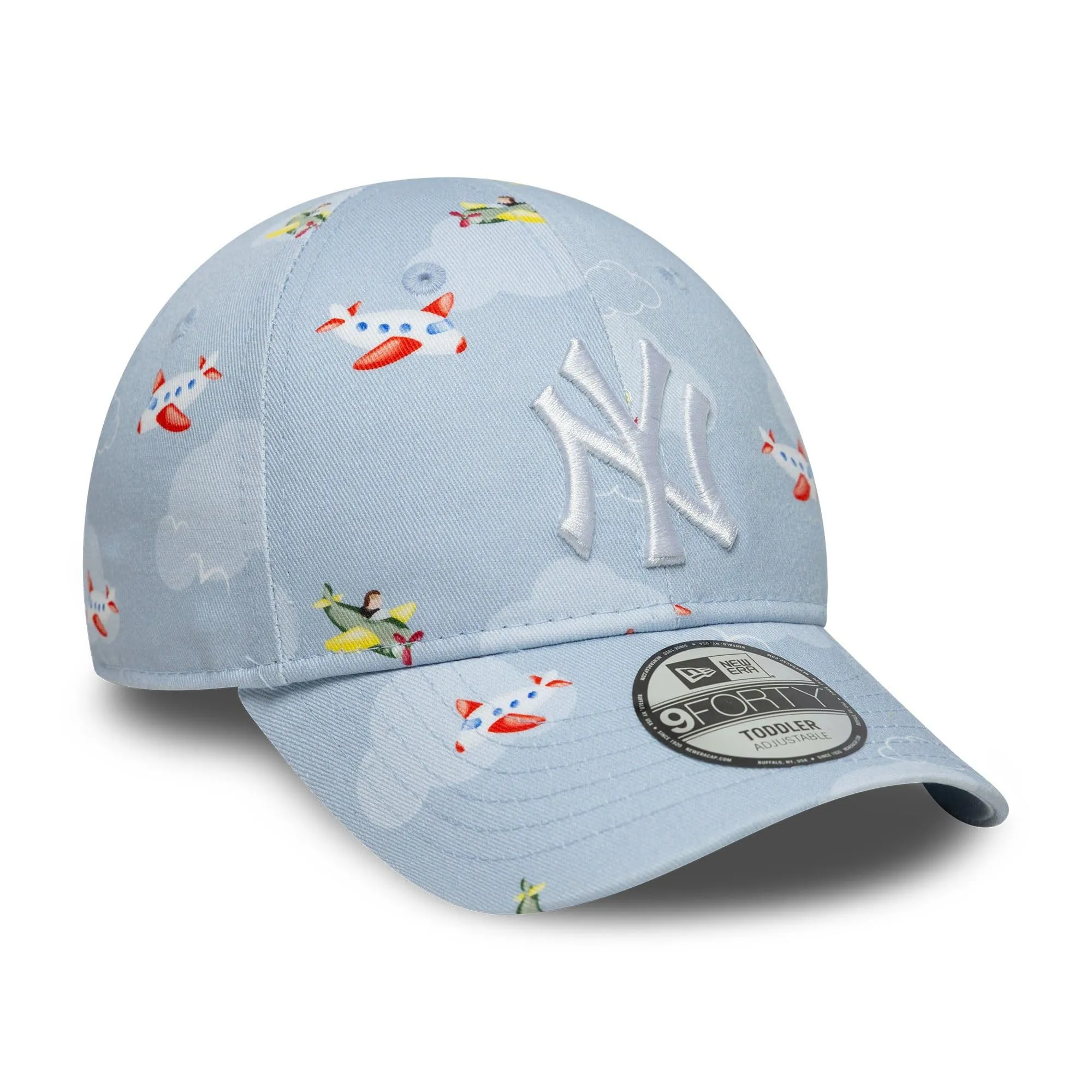 New Era New York Yankees MLB Plane Icon 9Forty Toddler Cap - Azzurro - immagine 3