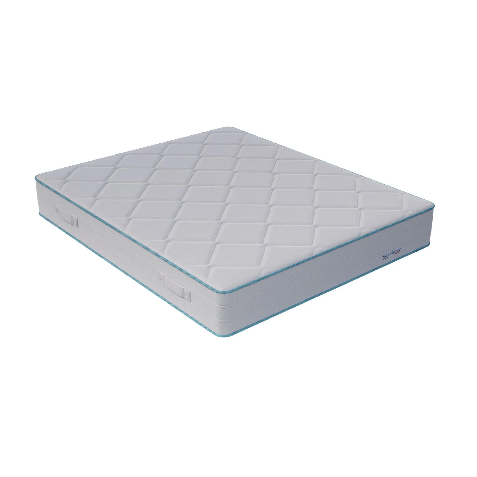 Sleephome Materasso Matrimoniale 180x190 h 20 cm Molle Insacchettate e Memory Lite Vaniglia - immagine 3