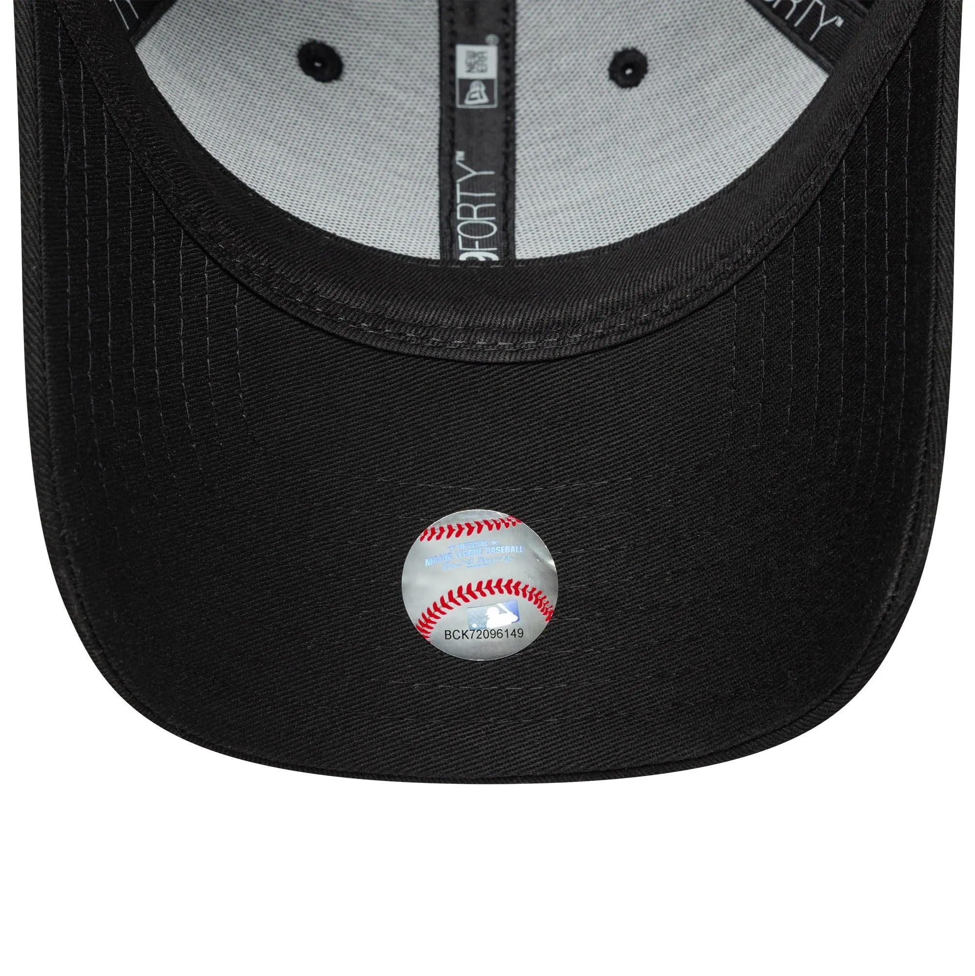 New Era Los Angeles Dodgers MLB Sequin Wordmark 9Forty Women's Cap - Black - immagine 5