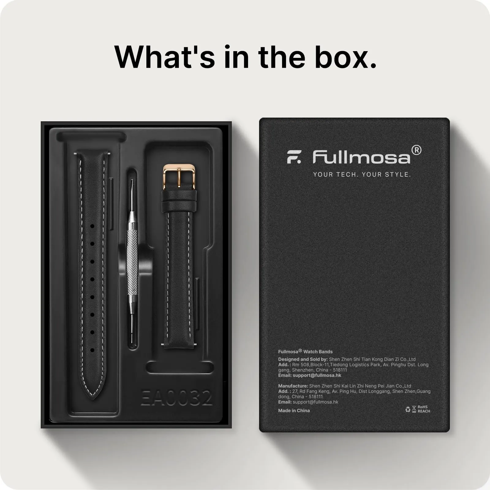 Fullmosa Cinturino per Orologio 12mm in Pelle a Sgancio Rapido - immagine 6