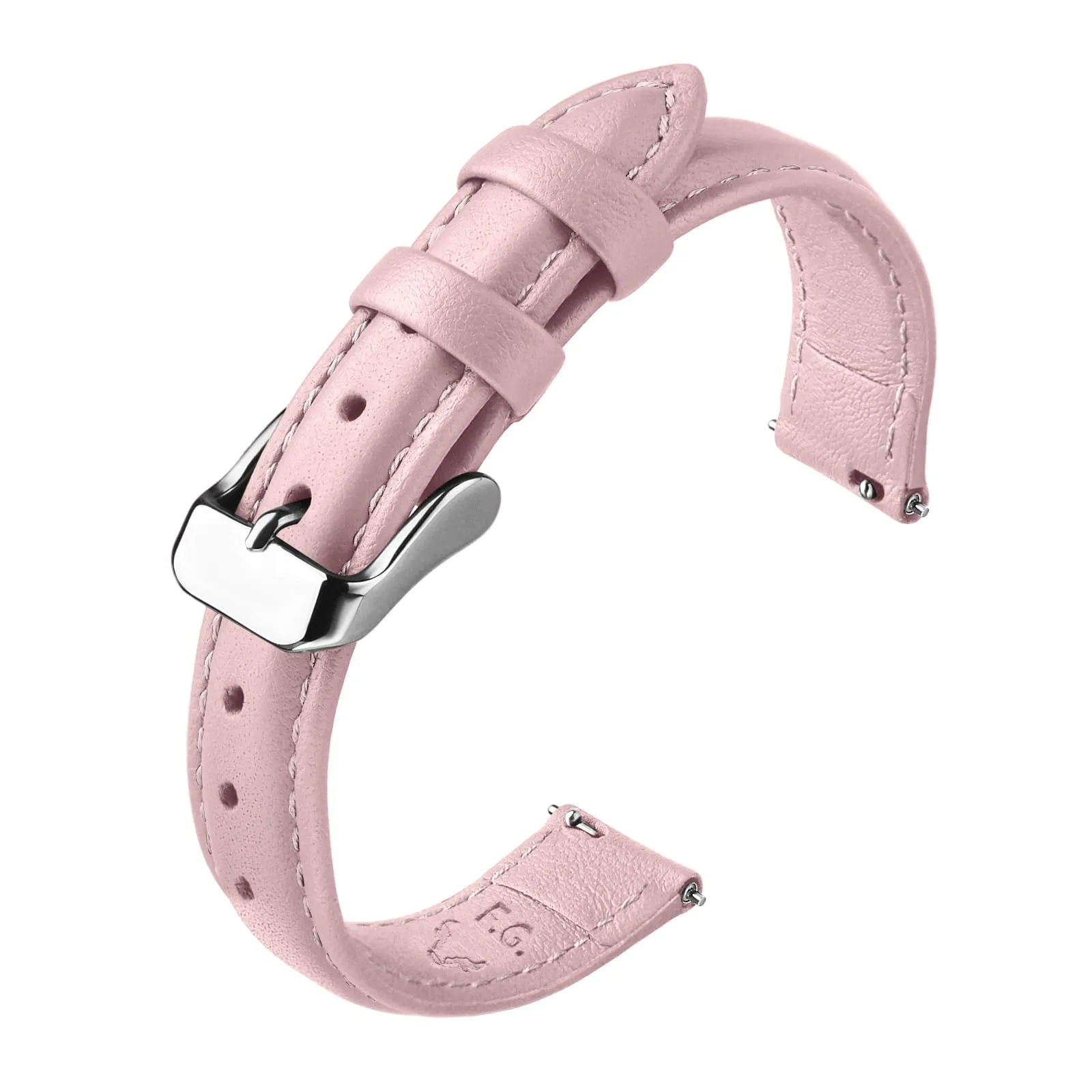 Fullmosa Cinturino per Orologio 12mm in Vera Pelle a Sgancio Rapido - immagine 1