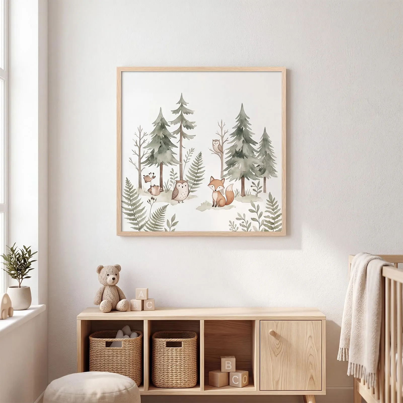 Giftgarden Cornice 40x40 PVC Colore Legno Naturale, 1 Pezzo - immagine 4