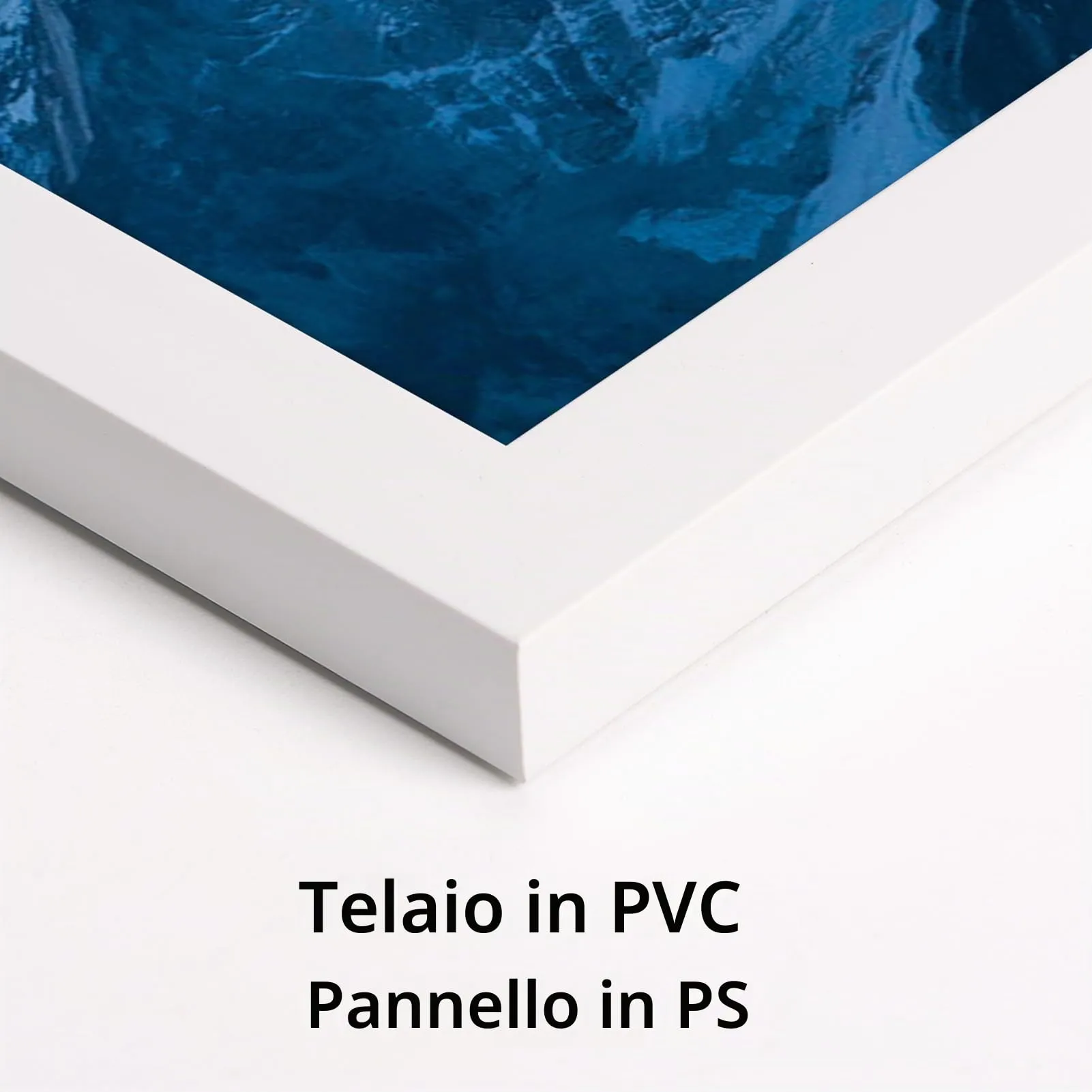 Giftgarden Cornice in PVC Bianca, 30x45 cm, 1 Pezzo - immagine 4