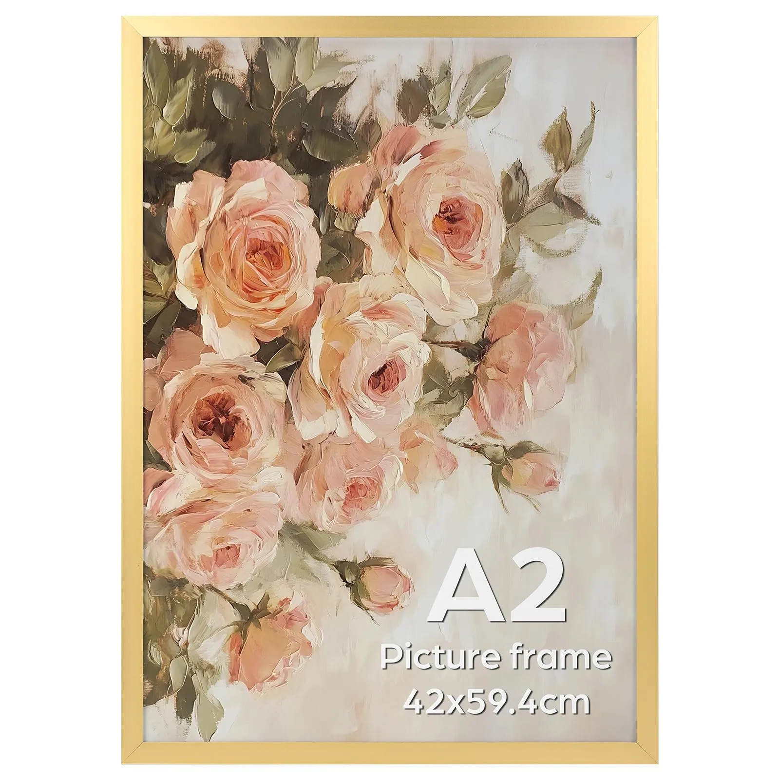 Giftgarden Cornice in Alluminio Dorata A2 - immagine 1