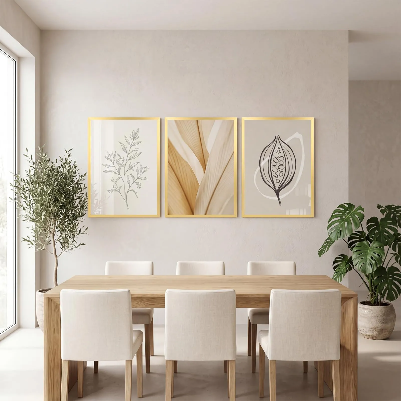 Giftgarden Cornice in Alluminio Dorata A2 - immagine 3