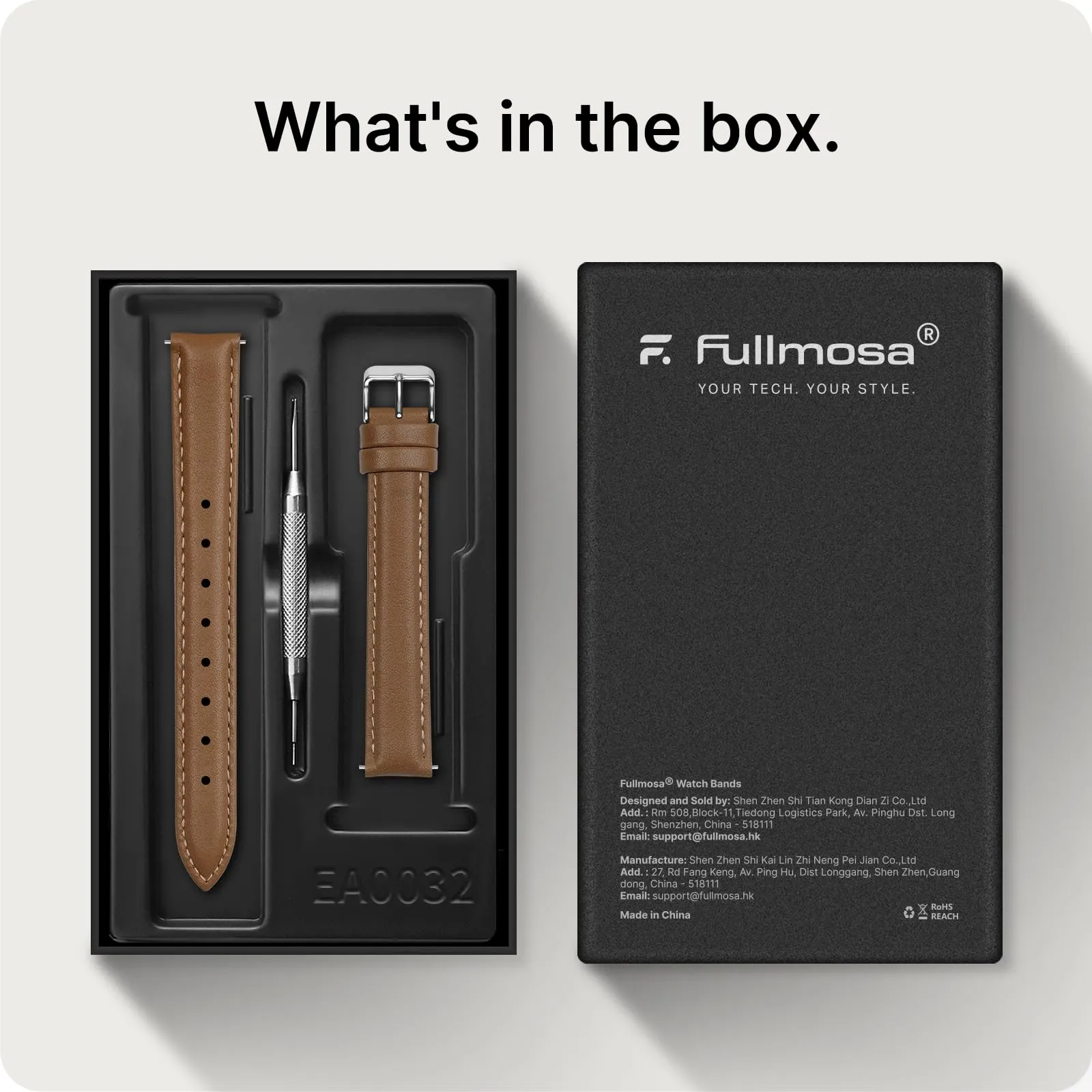 Fullmosa Cinturino per Orologio 12mm in Pelle a Sgancio Rapido - immagine 6