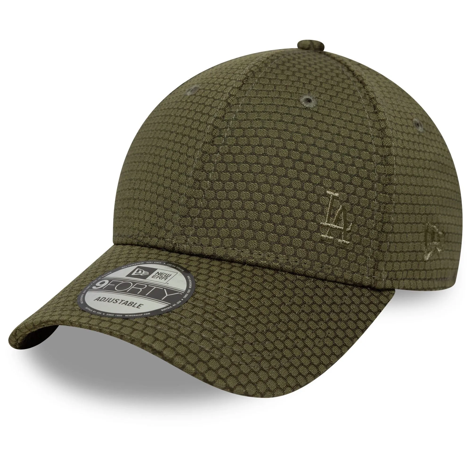 New Era Los Angeles Dodgers MLB 9Forty Mesh Cap - Olive Green - immagine 1